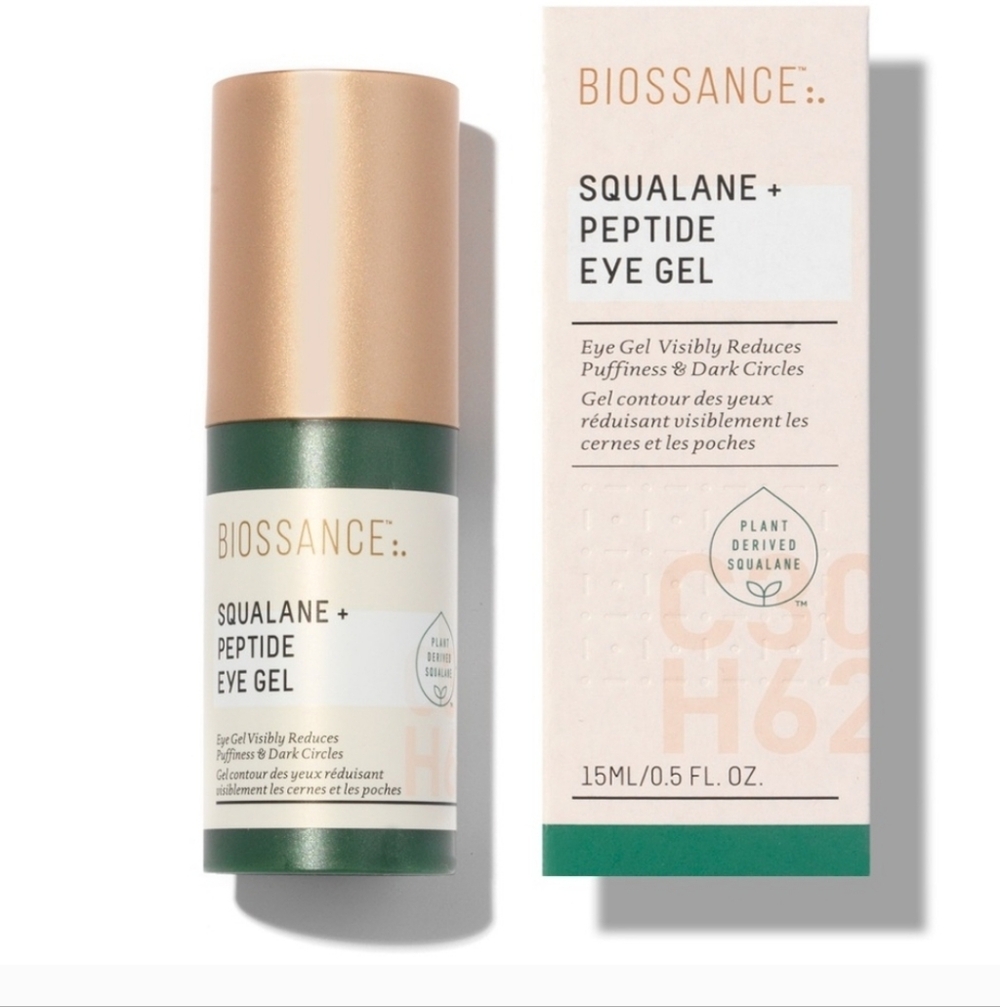 NIB Biossance Squalane + Peptide Eye Gel